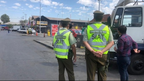 Carabinero dispara a conductor que atropelló a funcionaria policial durante una fiscalización