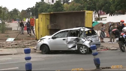 Tres niños y tres adultos lesionados en accidente producido por camión: Chofer no tiene licencia