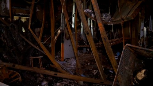 Imágenes exclusivas del Hospital San Borja muestran efectos de incendio