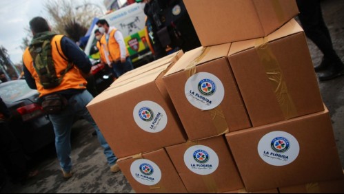 La Florida entregará cajas de alimentos tras retroceso a cuarentena