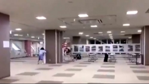 Videos en redes sociales exhiben la fuerza del terremoto 7,2 que sacudió a Japón