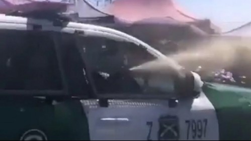 Denuncian uso de gas pimienta por parte de Carabineros en feria de Bajos de Mena en Puente Alto