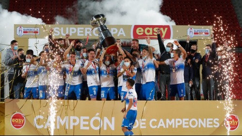 UC campeón de la Supercopa: Le dio vuelta el partido a Colo Colo en el Estadio Nacional