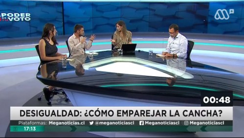 Mesa Constituyente: Tomás Guevara, Emilia Schnider y Francisco Orrego