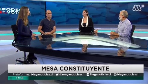 Mesa Constituyente: Elisa Walker, Benito Baranda y Cristián Monckeberg
