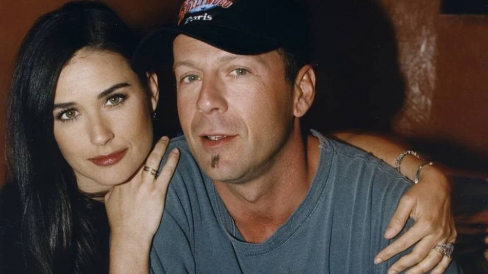 Bruce Willis ya tiene 66 años y y así lo celebró Demi Moore