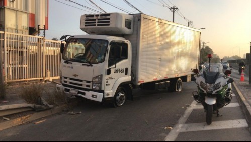 Violento asalto a camiones en Quilicura: encuentran a conductor secuestrado
