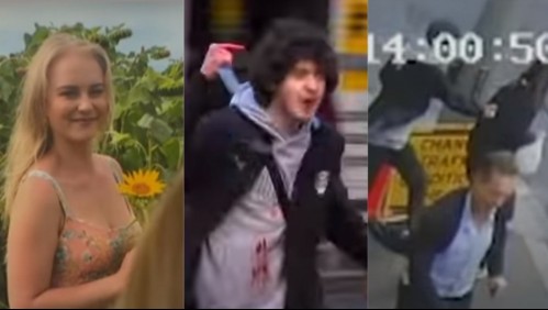 Hombre apuñala y mata a mujer, graba el asesinato y en su huida ataca a otra persona