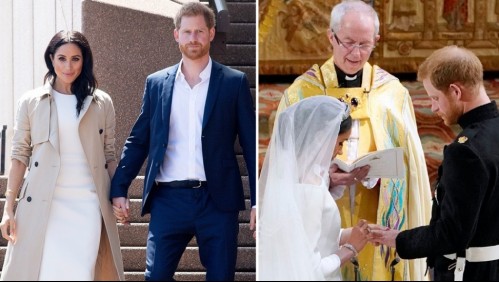 El arzobispo de Canterbury niega boda secreta del príncipe Harry y Meghan Markle
