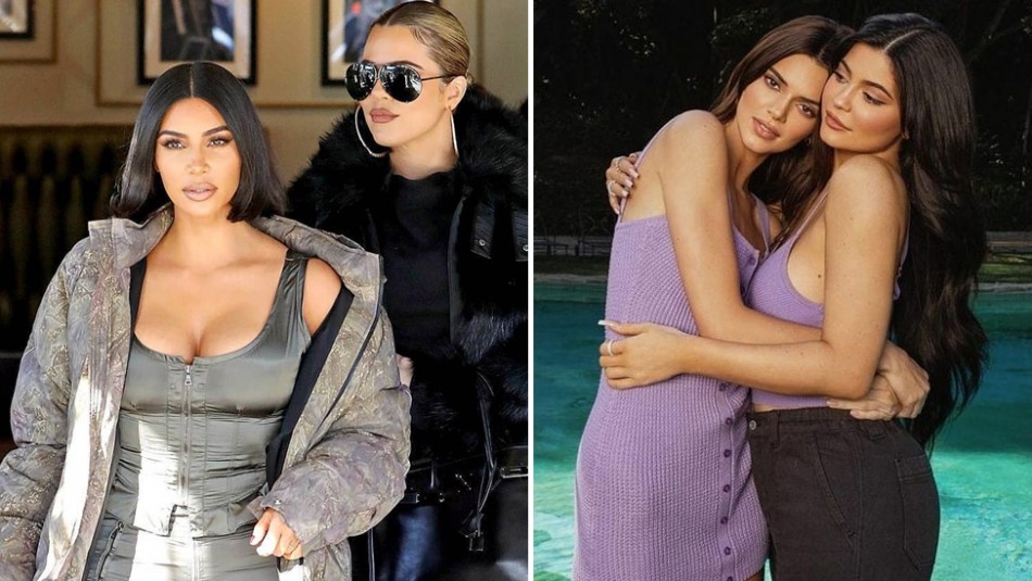 Kim Kardashian y Khloé se enfrentan a Kendall y Kylie Jenner por sus Kim Kardashian y Khloé se enfrentan a Kendall y Kylie Jenner por sus