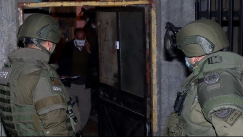 Allanamiento en Pedro Aguirre Cerda termina en balacera y deja a un uniformado herido