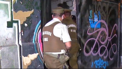 Fiesta clandestina en Quinta Normal: Había gente escondida en el techo y mujeres embarazadas