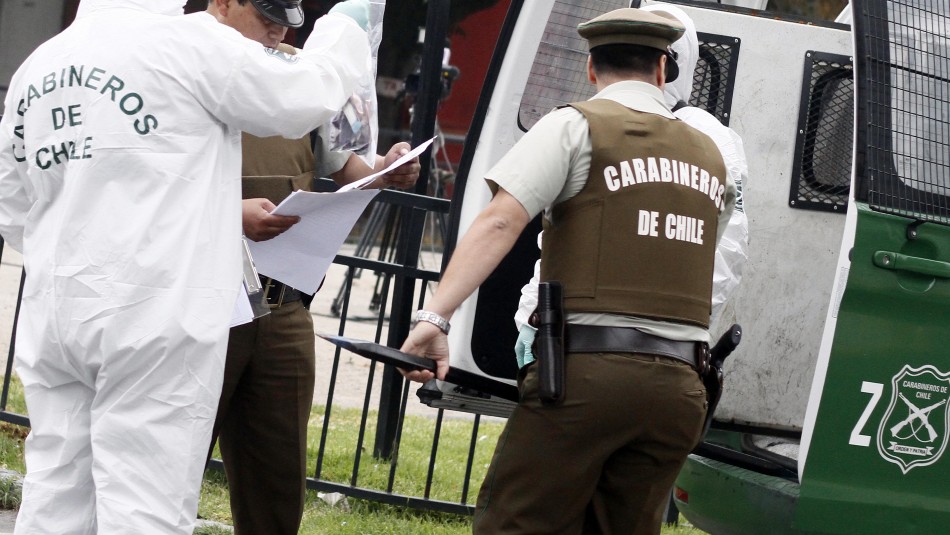 baleo carabineros santiago Carabinero balea y deja grave a asaltante que intentó robar su bicicleta