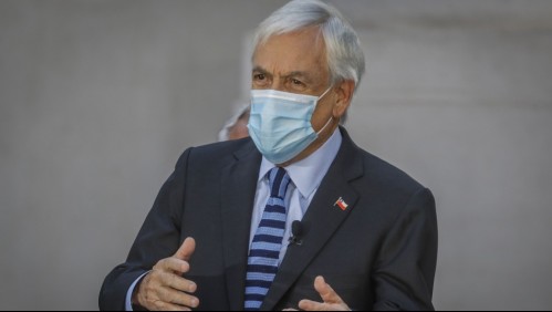 Presidente Piñera y manejo de la pandemia: 'No basta con un proceso de vacunación masivo'
