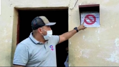 'Macabro': alcalde venezolano marca casas de vecinos con Covid-19