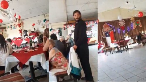 Video registra momento en que sorprenden celebración de matrimonio en Viña del Mar