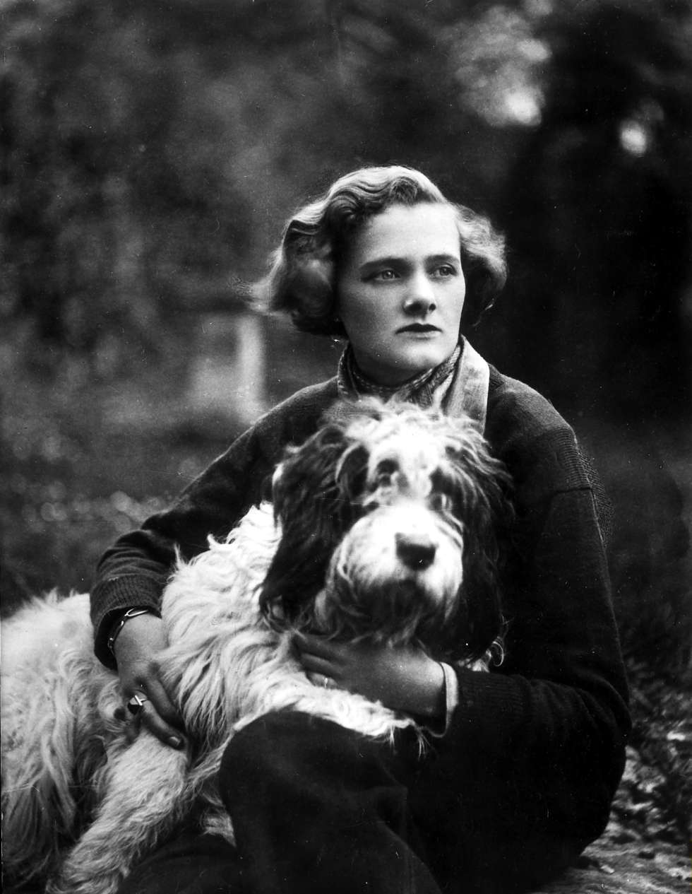 La escritora Daphne du Maurier