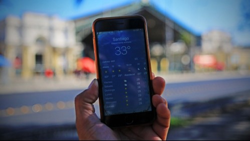 Emiten alerta por altas temperaturas en la zona central: Santiago alcanzaría los 33 grados