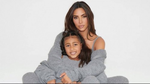 Kim Kardashian comparte una foto de su hija North con una 'cicatriz' en el rostro