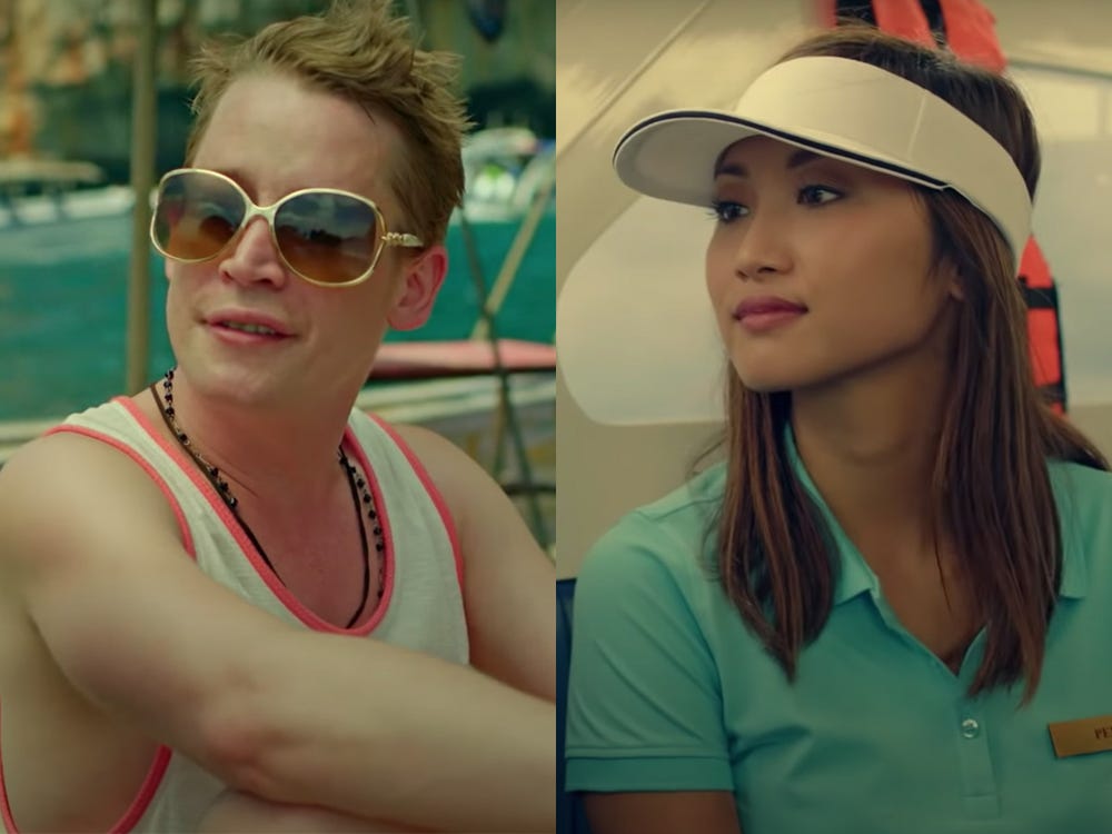 Macaulay Culkin y Brenda Song en Changeland