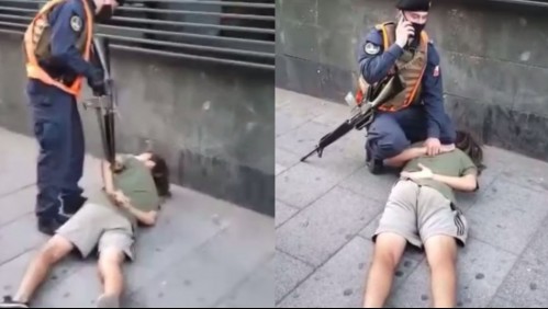 Armada y polémica retención de joven en Valparaíso: 'Quiso eludir un control'