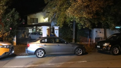 Delincuentes atan de pies y manos a sus víctimas para sustraer especies y dos autos