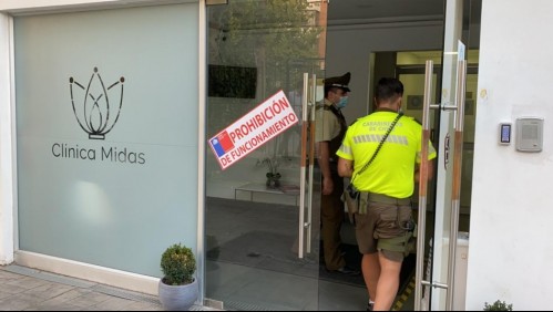 Detienen a 19 personas en clínica estética de Providencia: Una paciente había sido operada