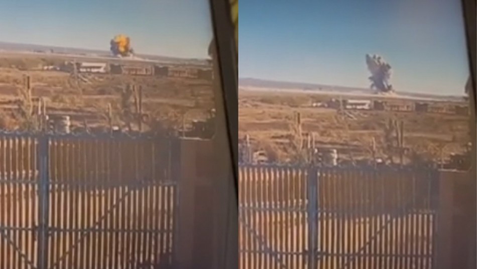 calama Violenta explosión en planta de Calama.