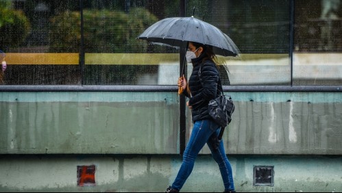 Lluvia en Santiago de la próxima semana: Revisa cuánta agua caerá sobre la capital y qué días