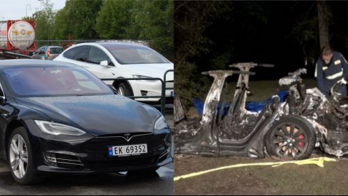 Auto 'sin conductor' de Tesla se accidentó y provoca muerte de dos personas