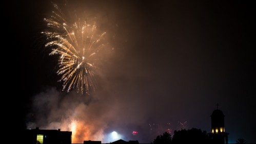 Ningún herido: Carabineros da su versión por fuegos artificiales que se escucharon en la capital