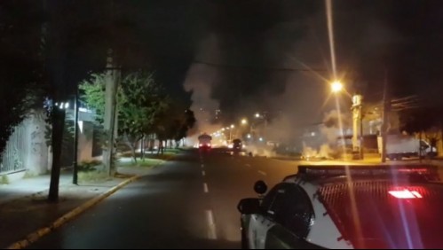 Cerca de 50 personas atacaron la 33° comisaría de Ñuñoa
