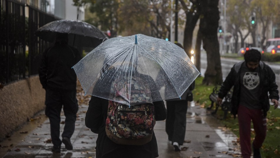 lluvia-en-santiago Tras escasa caída de agua: ¿Cuándo volvería a llover en Santiago?