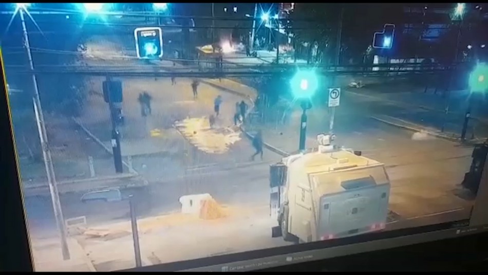 detenidos-penalolen Cinco detenidos por una nueva jornada de manifestaciones en la Región Metropolitana