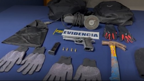 Llamado anónimo permite arrestar a seis personas que organizaban robo en Quilicura