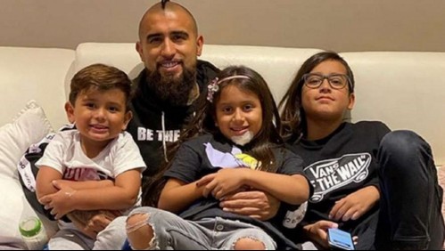 'Necesitaba tenerlos a mi lado': Arturo Vidal se reencuentra con sus hijos después de 40 días