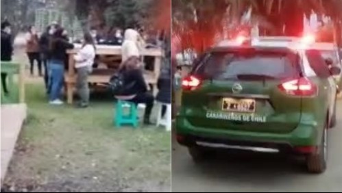 Detienen a 32 personas que participaban de fiesta clandestina en Calera de Tango