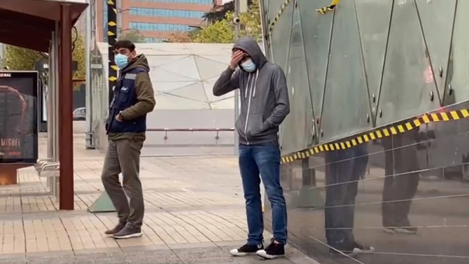 covid-positivo-las-condes Iba a visitar a un primo: sujeto covid positivo es retenido tras viajar en el Metro