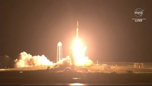 Despega la tercera misión tripulada de SpaceX hacia la ISS: así fue el lanzamiento
