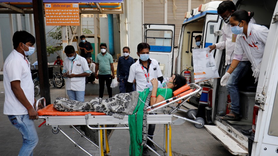 india. Triste récord en India: Cerca de 350.000 nuevos casos de coronavirus en 24 horas