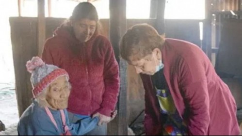 Buscan protegerla del invierno: mujer de 88 años no quiere dejar su media agua ni sus perros