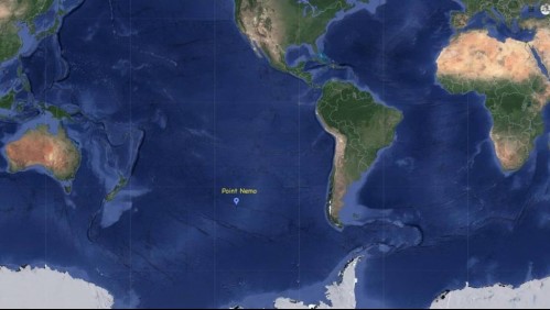 En la zona más remota de la Tierra existe un cementerio espacial: así es el 'Punto Nemo'