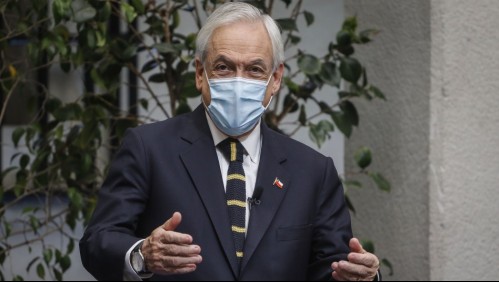 Piñera: 'Han sido tiempos difíciles para las familias chilenas y también para este Presidente'