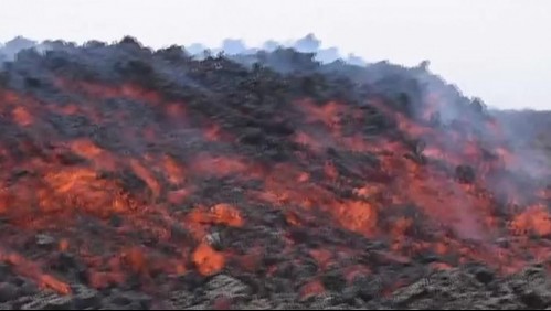 Volcán Pacaya se reactiva y genera nuevo flujo de lava en Guatemala