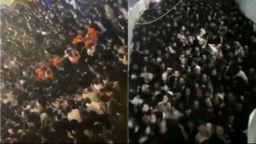 Video muestra estampida que dejó al menos 44 muertos en Israel