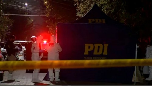 PDI investiga femicidio y homicidio en San Joaquín: Autor sería expareja de una víctima