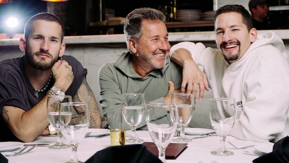 Los hijos de Ricardo Montaner se maquillan en su último video y los llaman Los hijos de Ricardo Montaner se maquillan en su último video y los llaman