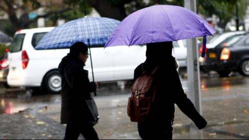 Este sábado comenzarán las lluvias en la zona central: Revisa cuándo lloverá en Santiago