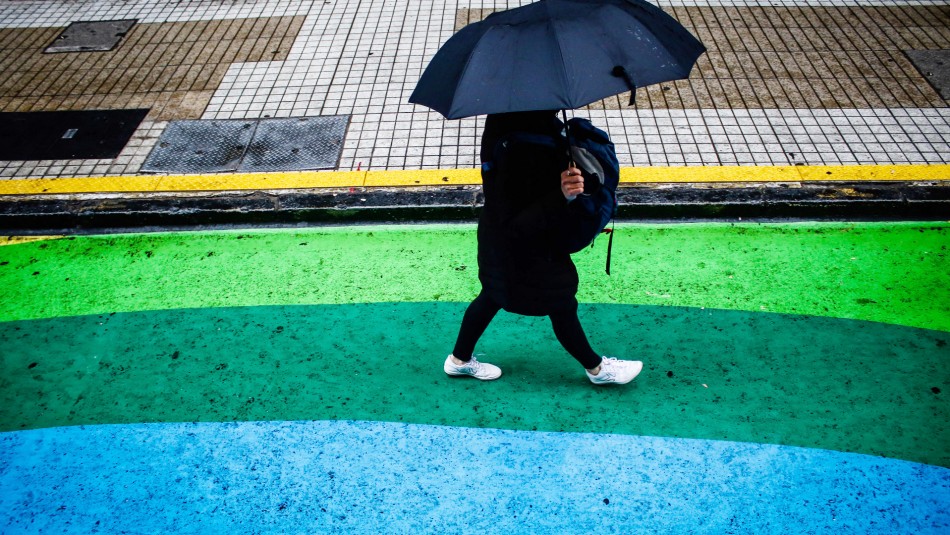 lluvia-en-santiago Así será la lluvia pronosticada para Santiago este fin de semana