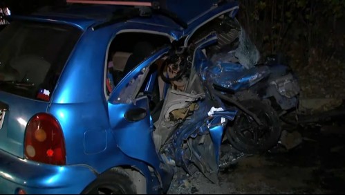 Una persona fallecida y cinco menores heridos deja accidente en La Pintana